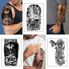 Yazhiji realistic designs mimic real ink for cosplay looks.