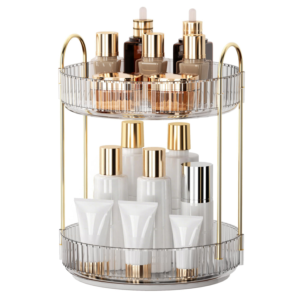 YCIA&DONE 360 rotating makeup organizer for easy vanity access