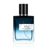 Ycz Club Perfume for Men 50ml bottle showcasing sleek design and portability.