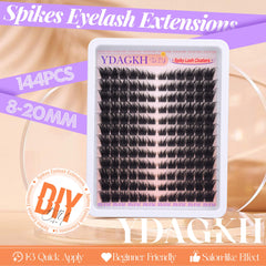 YDAGKH Cat Eye Clusters create dramatic outer corners for a feline silhouette.