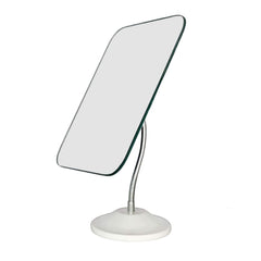 Yeake adjustable gooseneck makeup mirror with 360° rotation for precise angles.