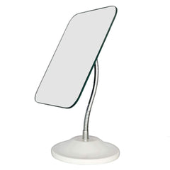 YEAKE adjustable gooseneck mirror showing versatile angle for precise makeup