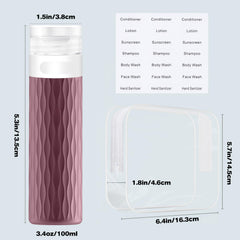 YEALIFE wide-opening bottles for easy filling of thick liquids