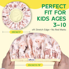 Gorro ducha Years calm reversibles para cambiar estilo durante el baño
