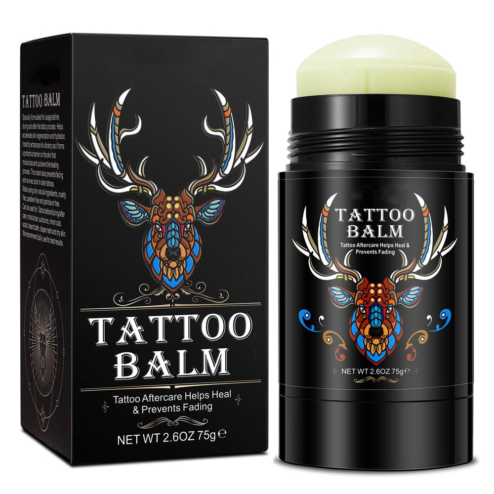 Yecuce Tattoo Butter Balm tube-application for easy, mess-free aftercare.