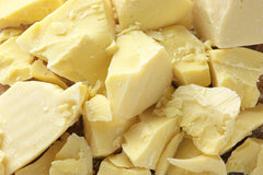 Yellow Brick Road RAW Cocoa Butter 1lb packaging front for DIY skincare and moisturization