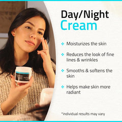 YEOUTH snail mucin cream jar highlighting nourishing, smoothing formula.