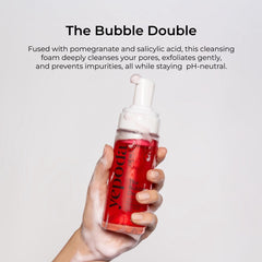 Yepoda The Bubble Double, limpieza suave con pH neutro para la piel