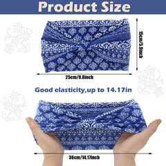 Bandana Yeshan ancha floral rosas, combina con atuendos