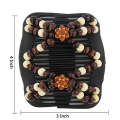Yeshan clips elásticos de pelo, diseño doble para mayor sujeción diaria