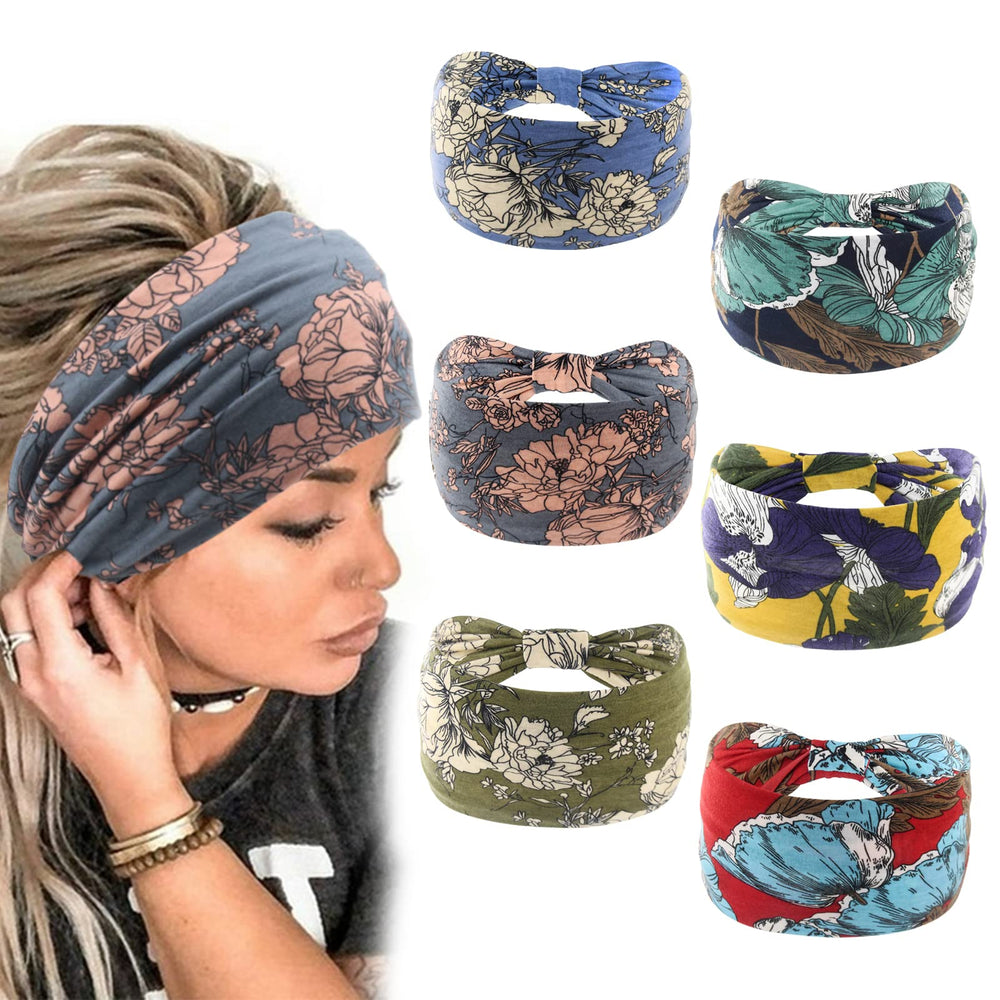 Diademas boho de Yeshan, juego de 6, cómodo para uso diario