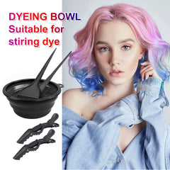 Yexixsr hair color brush in action for smooth, even dye application.