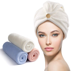 YFONG toalla de microfibra para cabello con secado rápido y suave comodidad