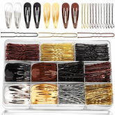 YGDZ Bobby Pins Set with 120 pins for secure, all-day hold.