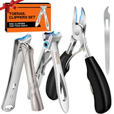 YHOVID toenail clippers with large podiatrist opening for thick nails