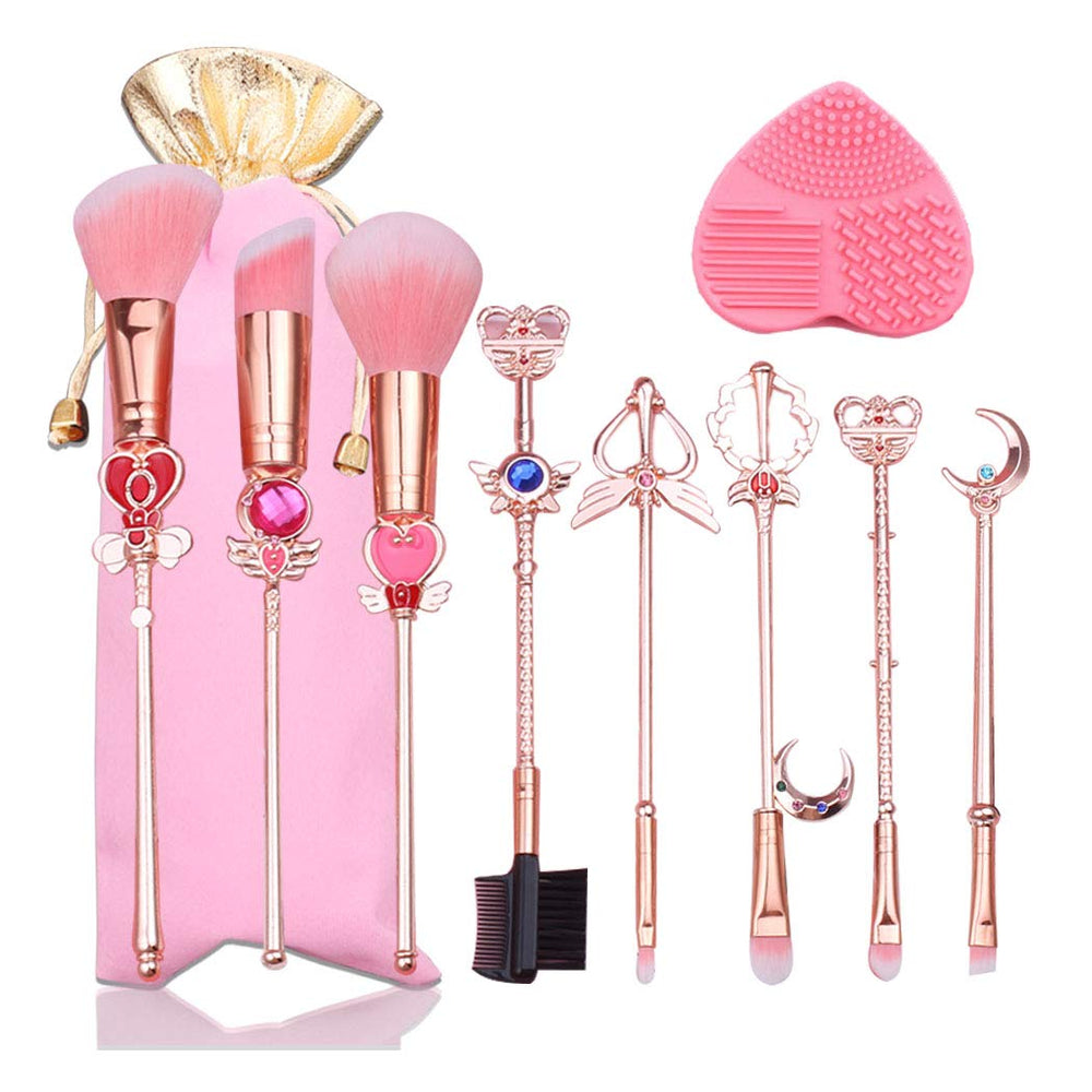 Yi-gog Sailor Moon brush heads for precise eyeshadow application