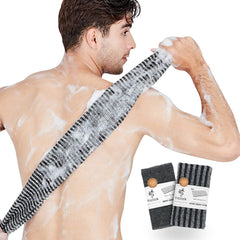 Yiclick exfoliante corporal para espalda, esponja para una limpieza suave y efectiva.