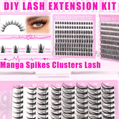 YIDUO 60D lash clusters for deeper volume and drama
