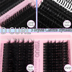 YIDUO eyelash remover bottle enables gentle cleanup after wear