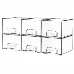 Yieach anti-slip drawer rails secure items and prevent tipping for easy access