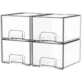 Yieach clear drawer front view for easy organization and access