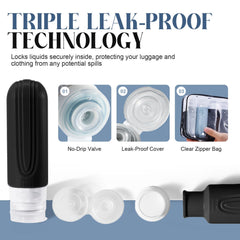 Wide-opening fill for thick creams and lotions.