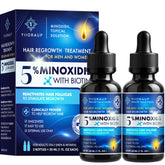 YIIORAUP Minoxidil: botella con gotero para dosificación precisa en el cuero cabelludo