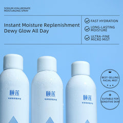 YILIAN Face Mist con agua glaciar para refrescar y calmar la piel