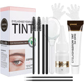 YIMEIR 2-in-1 color kit bottle for at-home eyelash and eyebrow coloring.