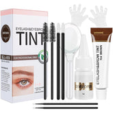 YIMEIR eyelash eyebrow color kit brown bottle for quick at-home coloring