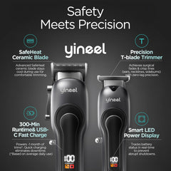 Yineel ceramic blades provide sharp, rust-proof performance
