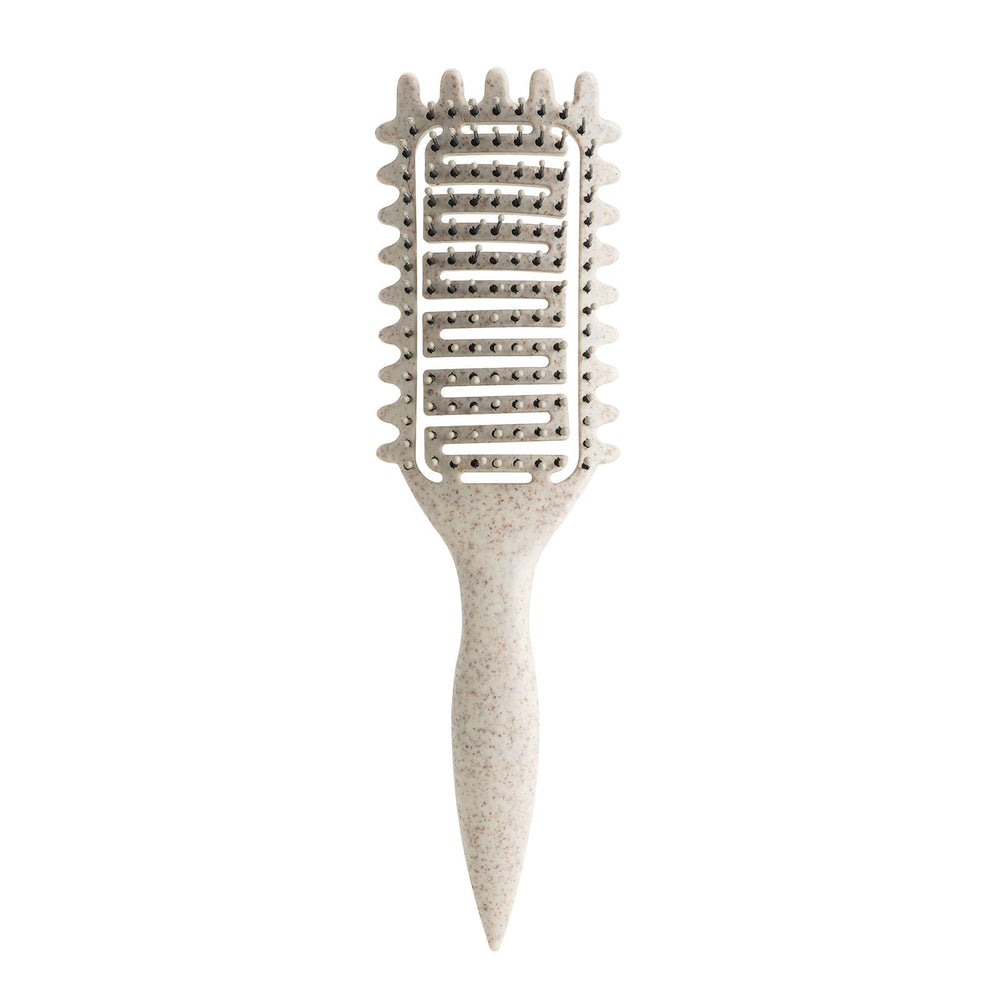 Yingbtr curl-defining brush with ergonomic handle for precise shaping and detangling.