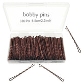 YINGFENG Bobby pins brown box packaging, convenient storage for kids and women.