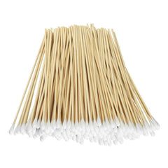 Yinghezu wooden handle cotton swabs for precise makeup removal and detail work.