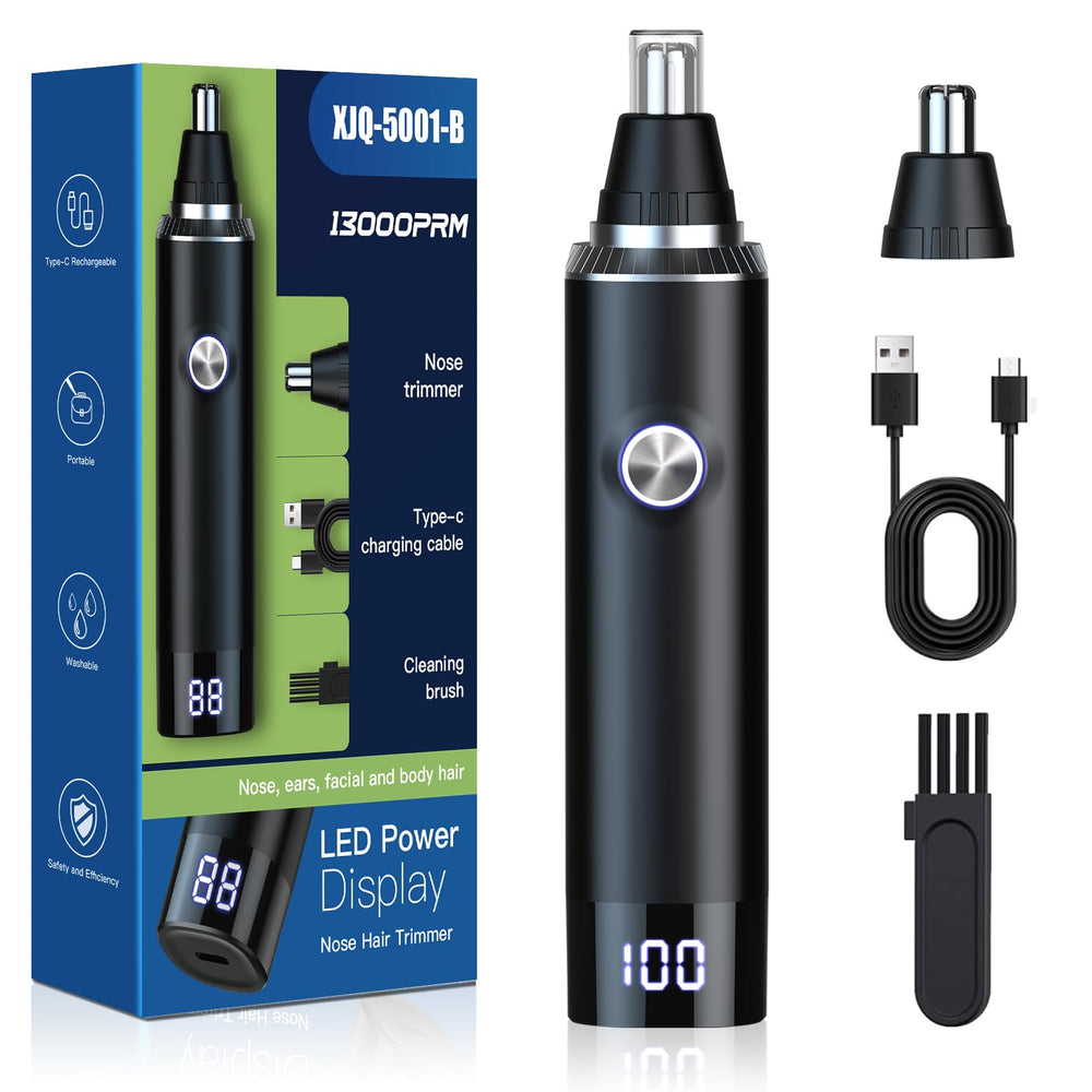 Yinowt ear and nose trimmer with dual heads for precise grooming in tight areas.