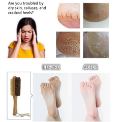 YIOYOODA dual-sided pedicure tool for exfoliation and cleansing