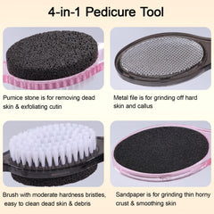 YIOYOODA stainless steel foot file for durable callus removal