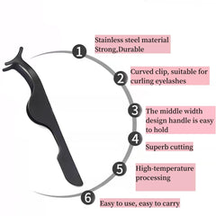 YiQiYi stainless steel remover clip for durable lash adjustments