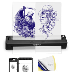 YIRIGUI tattoo stencil printer portable setup for on-the-go artists