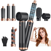 Yitrust 5-in-1 blow dryer brush close-up for easy at-home styling