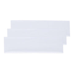 Diadema Yiwafu blanca para yoga, absorbe sudor y mantiene el cabello sujeto.