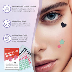 Parches YIWMWIY acne 10mm colorido para combinación con maquillaje