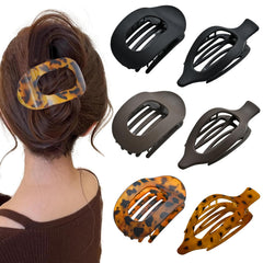 YIZHEDE pinzas planas mate para cabello, agarre firme todo el día.