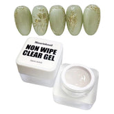 YJMyujimi non wipe clear gel bottle for mirror chrome finish