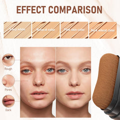 YJW Flawless Eraser Foundation Stick aplicación suave con cepillo para cobertura uniforme