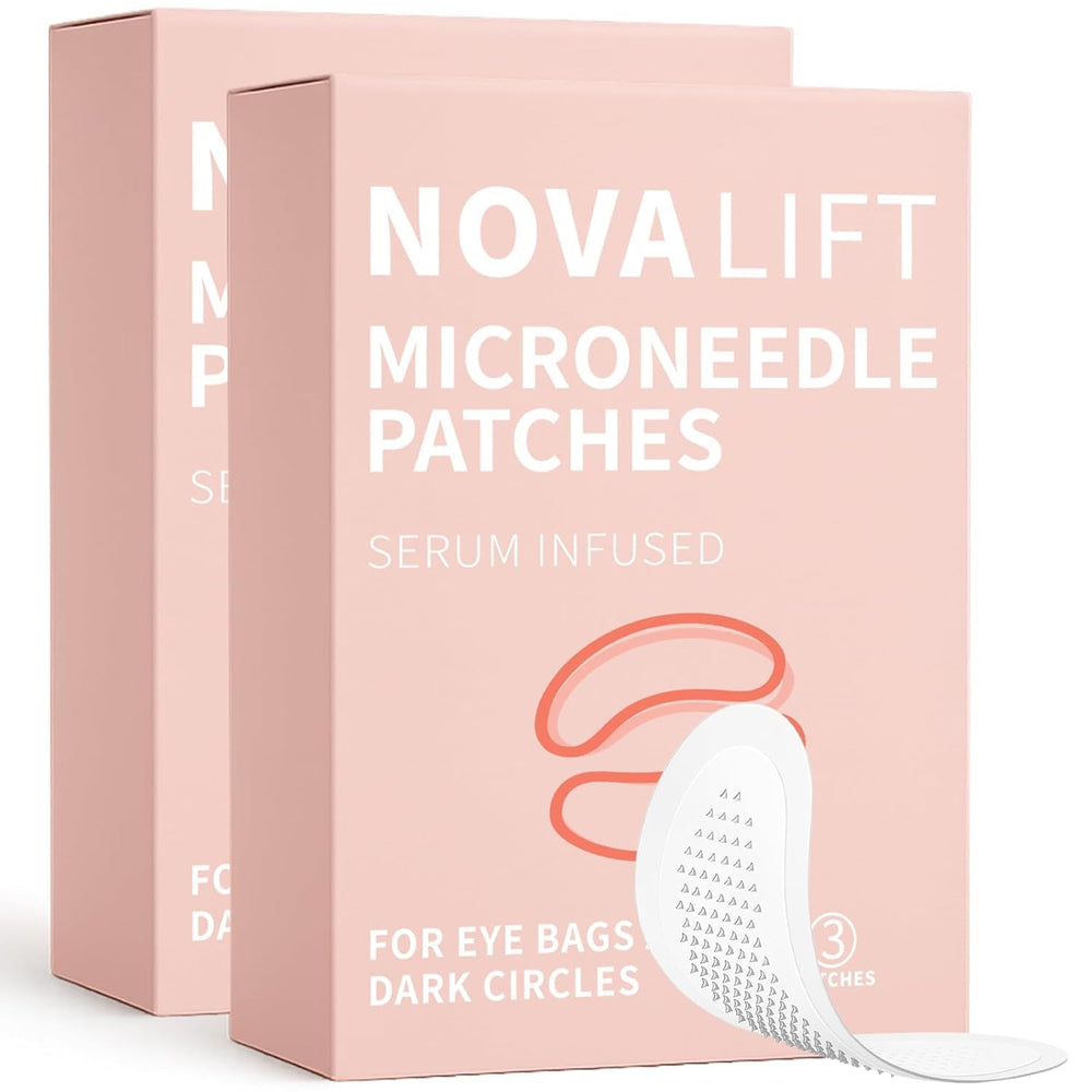 YLOTRE Novalift eye patches packaging highlights premium hydration.