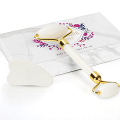 YLTNEUQER Gua Sha face massage tool for contouring and relaxation