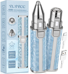 YLYYCC facial hair removal trimmer glides gently for a smooth finish.