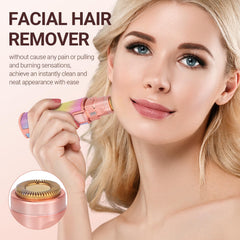 YLYYCC nose hair trimmer precision tip captures fine hairs safely.