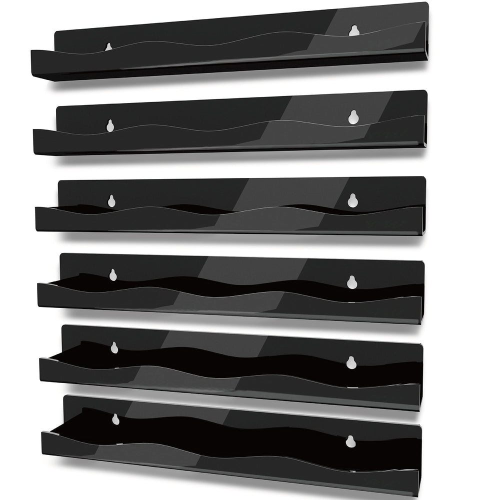 YMVV nail polish rack wall-mounted displays colors clearly for easy selection